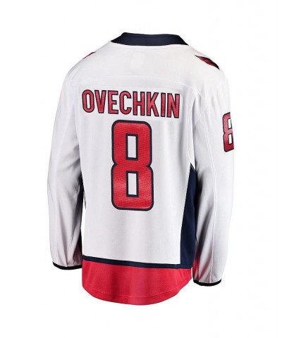 Men's Branded Alexander Ovechkin White Washington Capitals Breakaway Player Jersey $66.60 Jersey