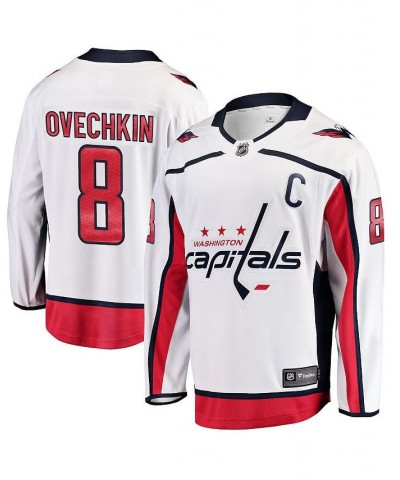 Men's Branded Alexander Ovechkin White Washington Capitals Breakaway Player Jersey $66.60 Jersey