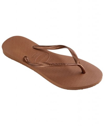 Women's Slim Flip-flop Sandals PD09 $15.04 Shoes