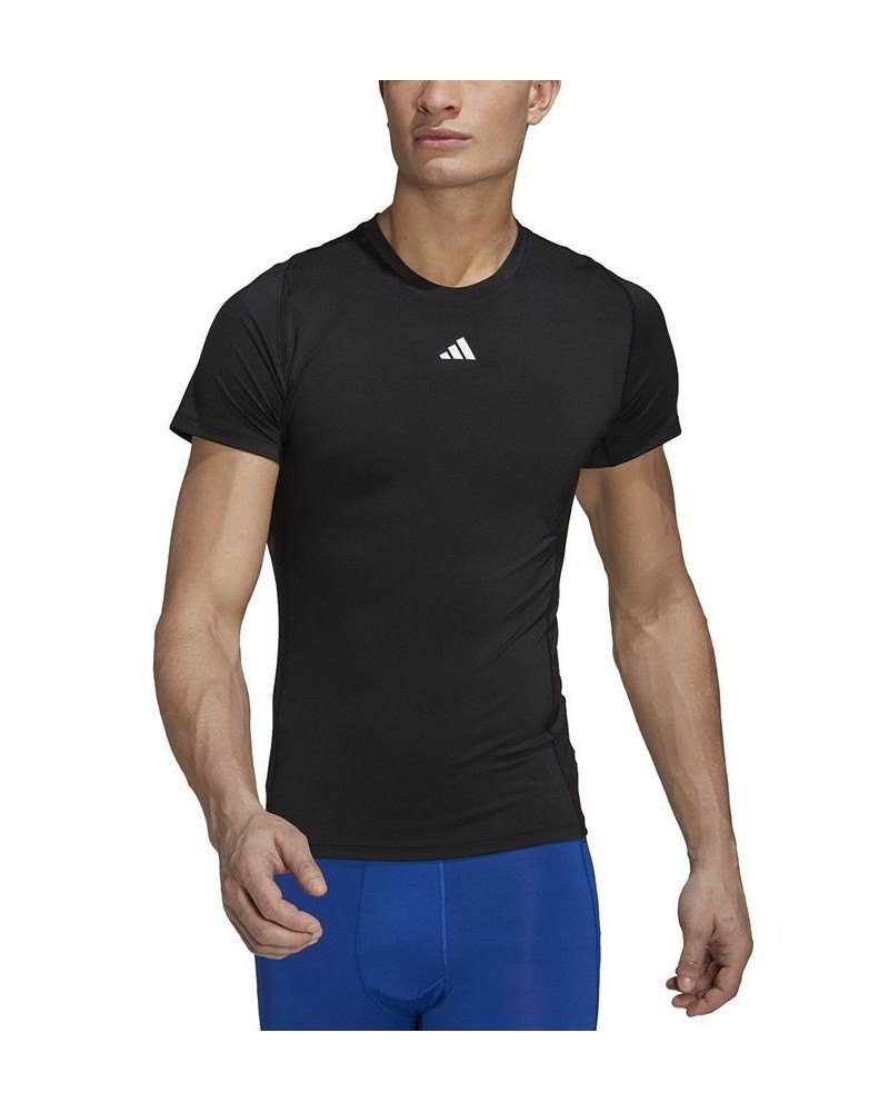 Men's Techfit Performance Training T-Shirt Black $13.65 T-Shirts