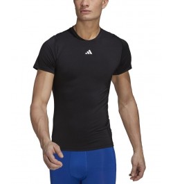 Men's Techfit Performance Training T-Shirt Black $13.65 T-Shirts