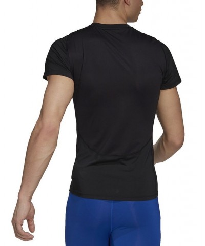 Men's Techfit Performance Training T-Shirt Black $13.65 T-Shirts