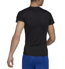 Men's Techfit Performance Training T-Shirt Black $13.65 T-Shirts