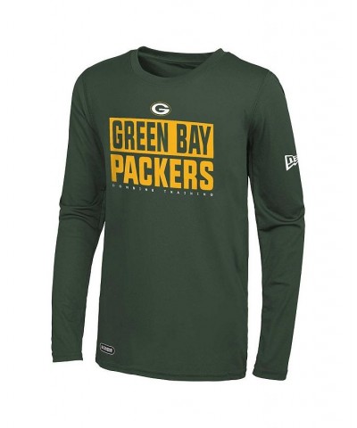 Men's Green Green Bay Packers Combine Authentic Offsides Long Sleeve T-shirt $24.07 T-Shirts