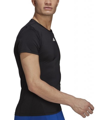 Men's Techfit Performance Training T-Shirt Black $13.65 T-Shirts