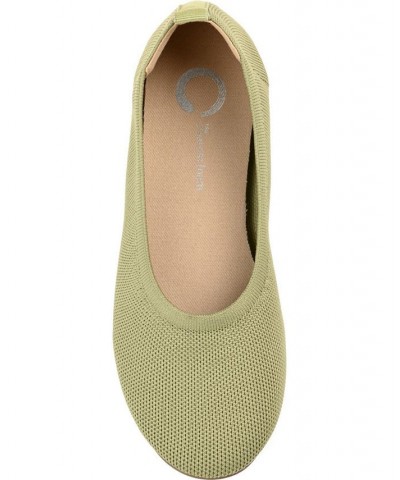 Women's Jersie Knit Flat PD05 $35.69 Shoes