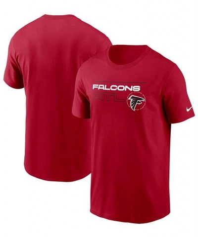 Men's Red Atlanta Falcons Broadcast Essential T-shirt $17.20 T-Shirts