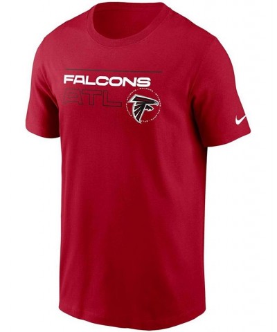 Men's Red Atlanta Falcons Broadcast Essential T-shirt $17.20 T-Shirts