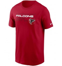 Men's Red Atlanta Falcons Broadcast Essential T-shirt $17.20 T-Shirts