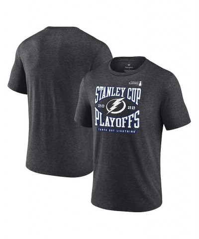 Men's Branded Charcoal Tampa Bay Lightning 2022 Stanley Cup Playoffs Wraparound T-shirt $22.03 T-Shirts