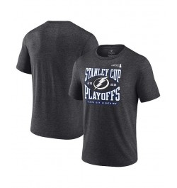 Men's Branded Charcoal Tampa Bay Lightning 2022 Stanley Cup Playoffs Wraparound T-shirt $22.03 T-Shirts