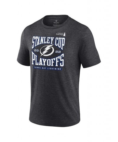 Men's Branded Charcoal Tampa Bay Lightning 2022 Stanley Cup Playoffs Wraparound T-shirt $22.03 T-Shirts