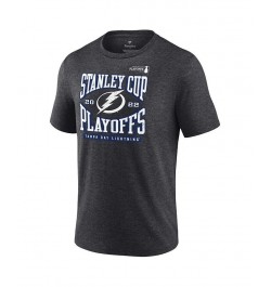 Men's Branded Charcoal Tampa Bay Lightning 2022 Stanley Cup Playoffs Wraparound T-shirt $22.03 T-Shirts