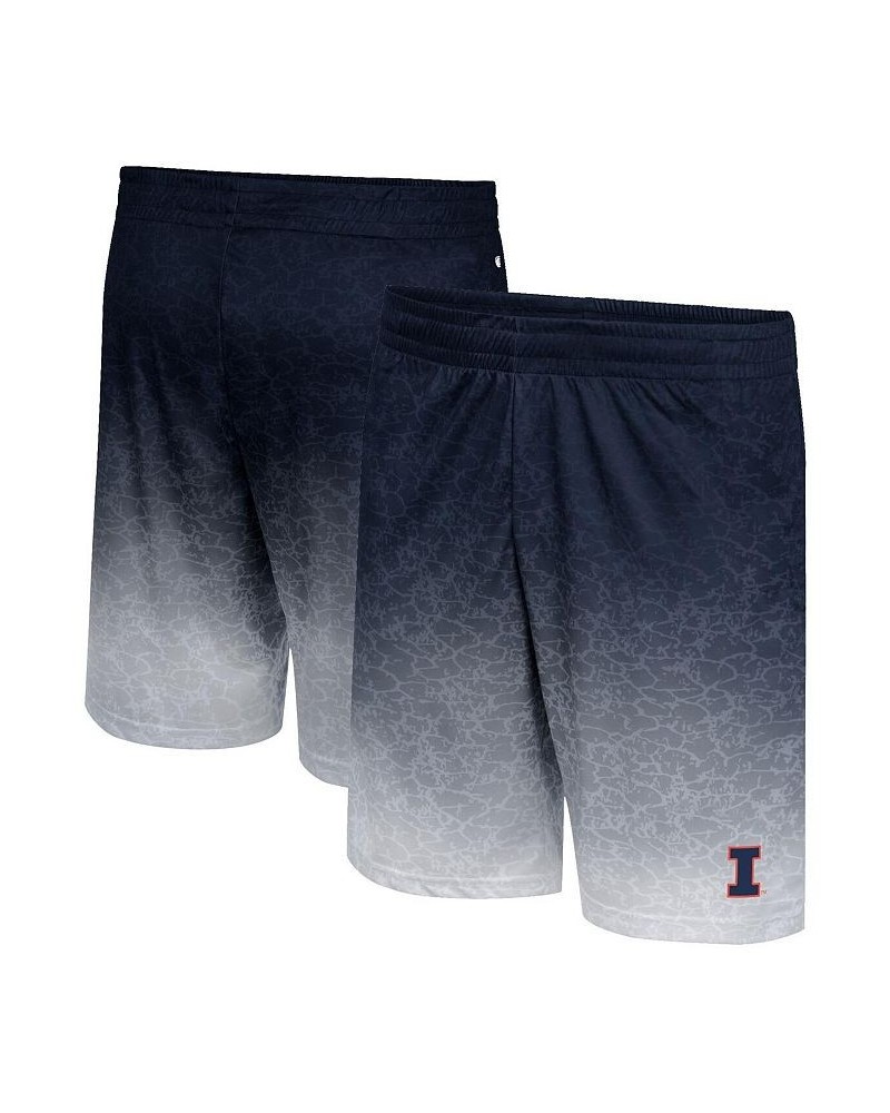 Men's Navy Illinois Fighting Illini Walter Shorts $22.08 Shorts