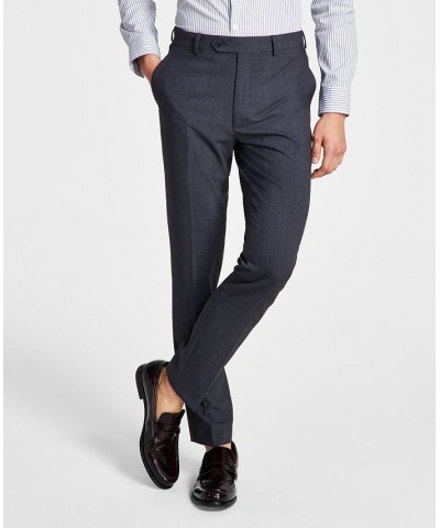 Men's Infinite Stretch Skinny-Fit Dress Pants Dark Grey $27.99 Pants