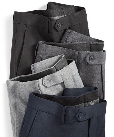 Men's Infinite Stretch Skinny-Fit Dress Pants Dark Grey $27.99 Pants