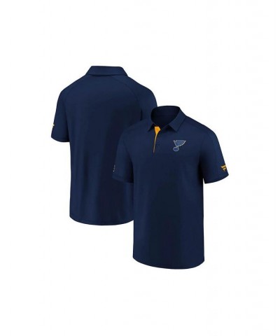 St. Louis Blues Men's Locker Room Performance Polo $40.80 Polo Shirts