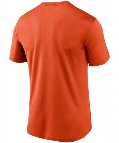 Men's Orange Chicago Bears Logo Essential Legend Performance T-shirt $18.40 T-Shirts