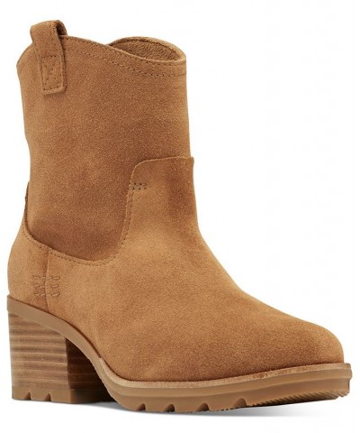 Women's Cate Pull-On Boots Brown $88.80 Shoes