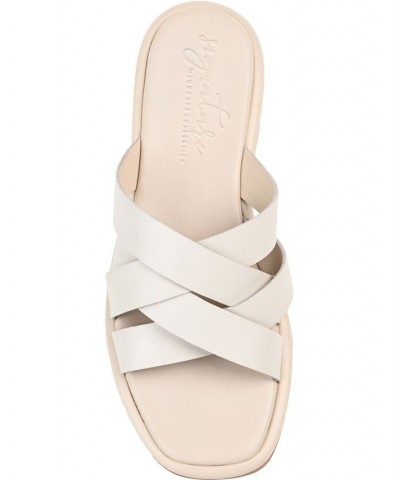 Women's Parkker Woven Sandals White $54.60 Shoes