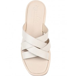 Women's Parkker Woven Sandals White $54.60 Shoes