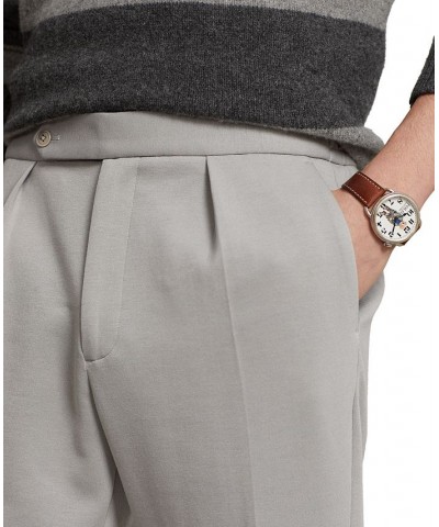 Men's Double-Knit Suit Trousers Gray $50.56 Pants