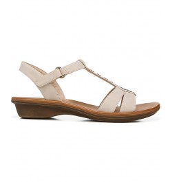 Summer Ankle Strap Sandals Tan/Beige $49.40 Shoes