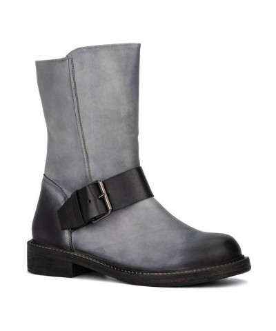 Women's Anya Boot Gray $71.38 Shoes