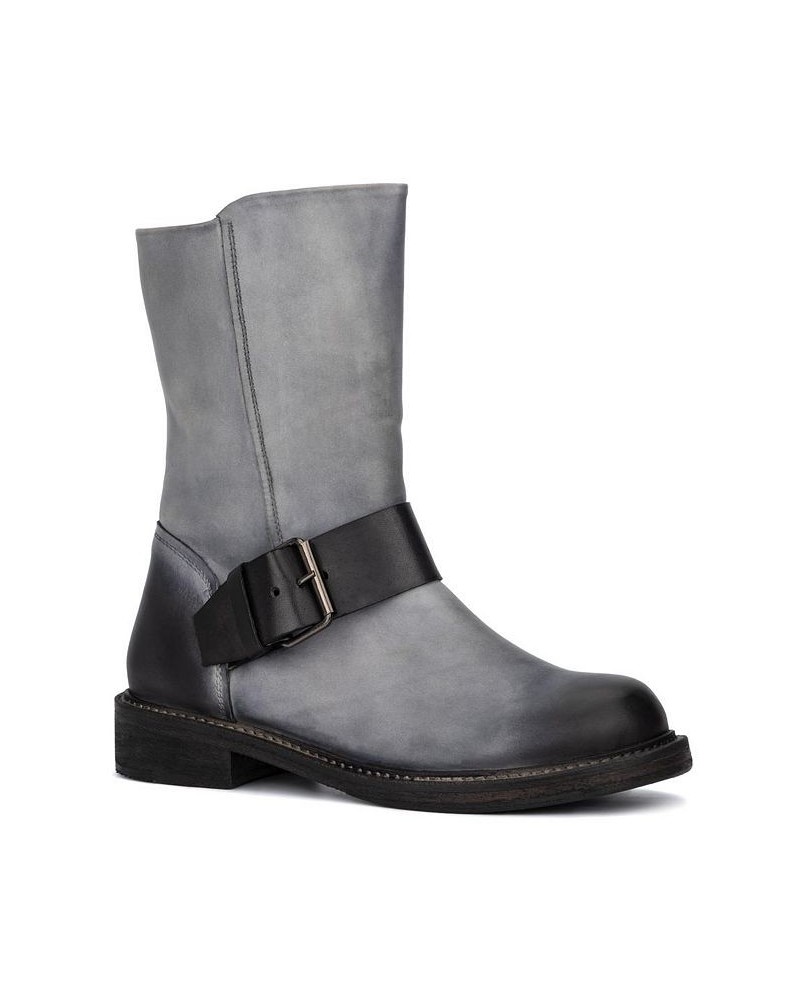 Women's Anya Boot Gray $71.38 Shoes