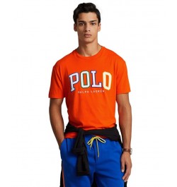 Men's Classic-Fit Logo Jersey T-Shirt Orange $41.34 T-Shirts