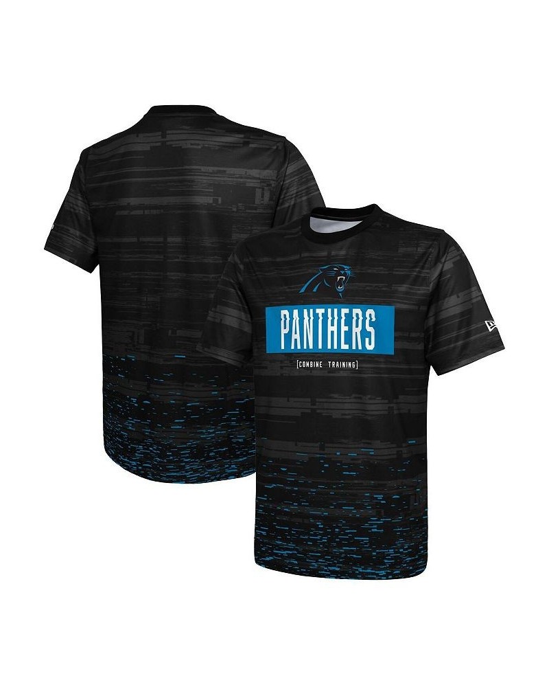 Men's Black Carolina Panthers Combine Authentic Sweep T-shirt $21.44 T-Shirts