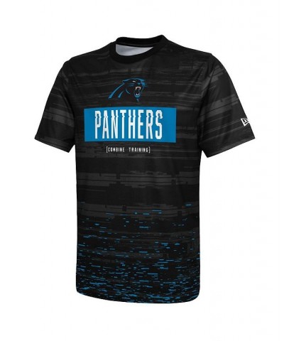 Men's Black Carolina Panthers Combine Authentic Sweep T-shirt $21.44 T-Shirts