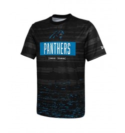 Men's Black Carolina Panthers Combine Authentic Sweep T-shirt $21.44 T-Shirts