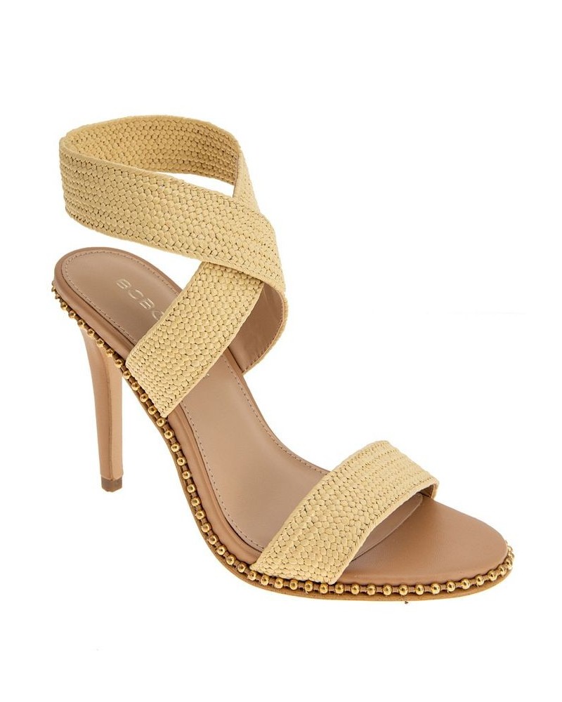 Women's Jessai Dress Sandal Tan/Beige $59.50 Shoes