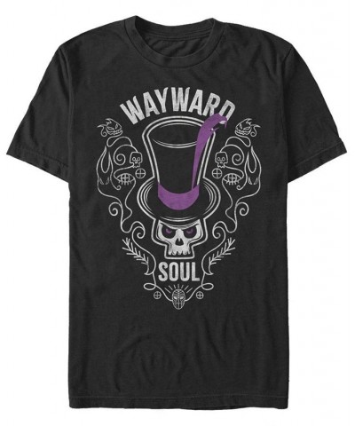 Men's Wayward Soul Short Sleeve Crew T-shirt Black $17.15 T-Shirts