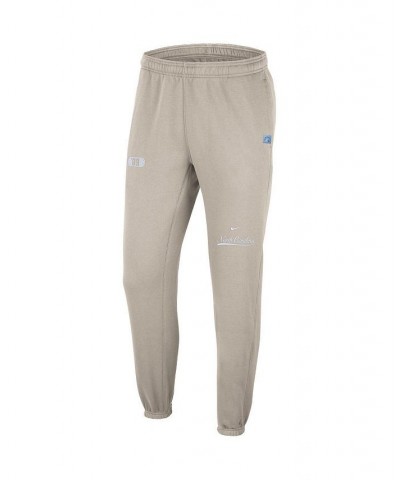 Men's Cream North Carolina Tar Heels Jogger Pants $36.00 Pants