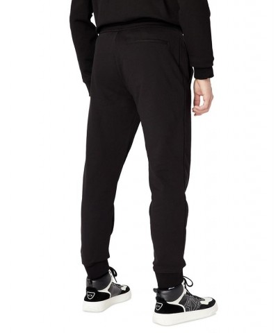 Men's Joggers with Metallic Bunny Logo Black $31.92 Pants