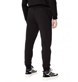 Men's Joggers with Metallic Bunny Logo Black $31.92 Pants