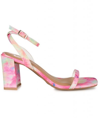 Women's Chasity Sandals Pink $40.00 Shoes