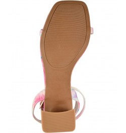 Women's Chasity Sandals Pink $40.00 Shoes