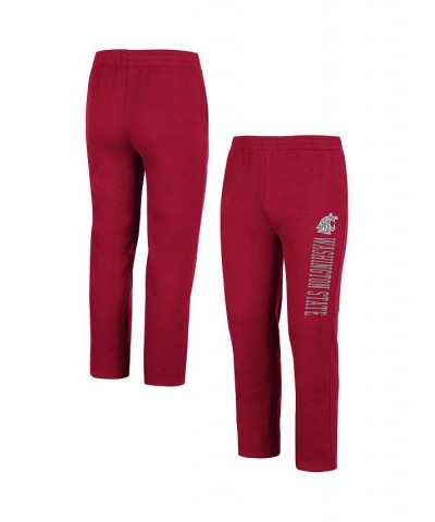 Men's Crimson Washington State Cougars Fleece Pants $27.50 Pants