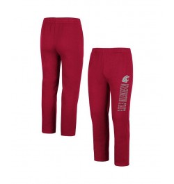 Men's Crimson Washington State Cougars Fleece Pants $27.50 Pants