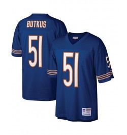 Men's Dick Butkus Navy Chicago Bears Retired Player Legacy Replica Jersey $81.60 Jersey