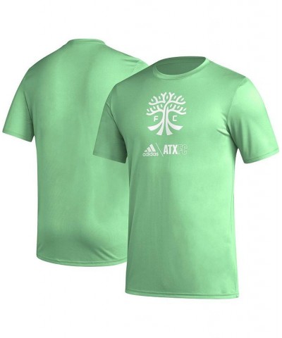 Men's Light Green Austin FC Icon T-shirt $22.05 T-Shirts