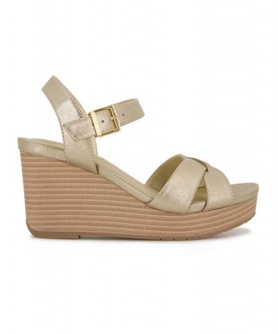 Women's Clarissa Wedge Sandals PD05 $41.58 Shoes