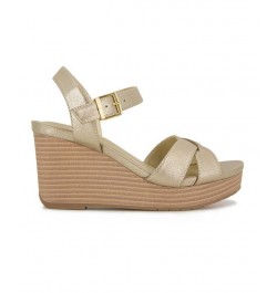 Women's Clarissa Wedge Sandals PD05 $41.58 Shoes