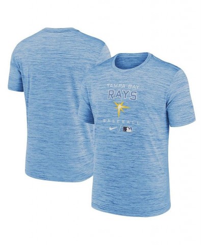 Men's Light Blue Tampa Bay Rays Authentic Collection Velocity Practice Performance T-shirt $24.29 T-Shirts