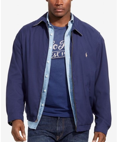 Men's Lightweight Windbreaker, Regular and Big & Tall Blue $67.64 Jackets