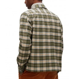 BOSS Men's Relaxed-Fit Overshirt Green $42.48 Shirts