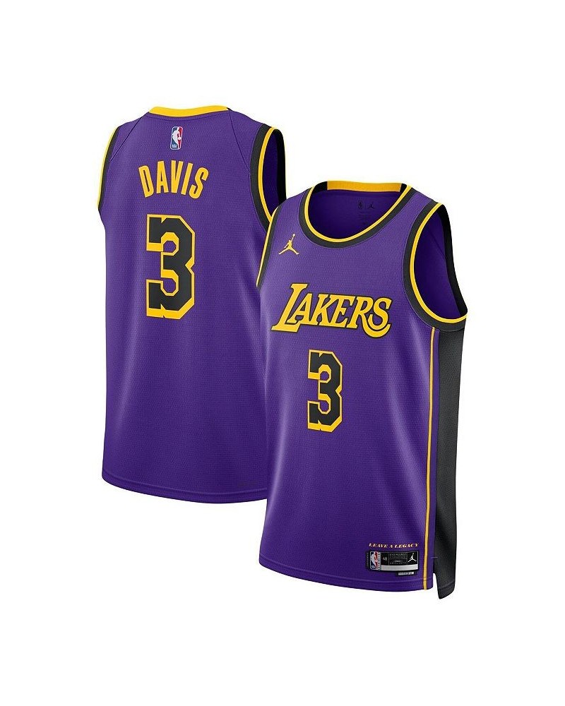 Men's Brand Anthony Davis Purple Los Angeles Lakers 2022/23 Statement Edition Swingman Jersey $40.00 Jersey